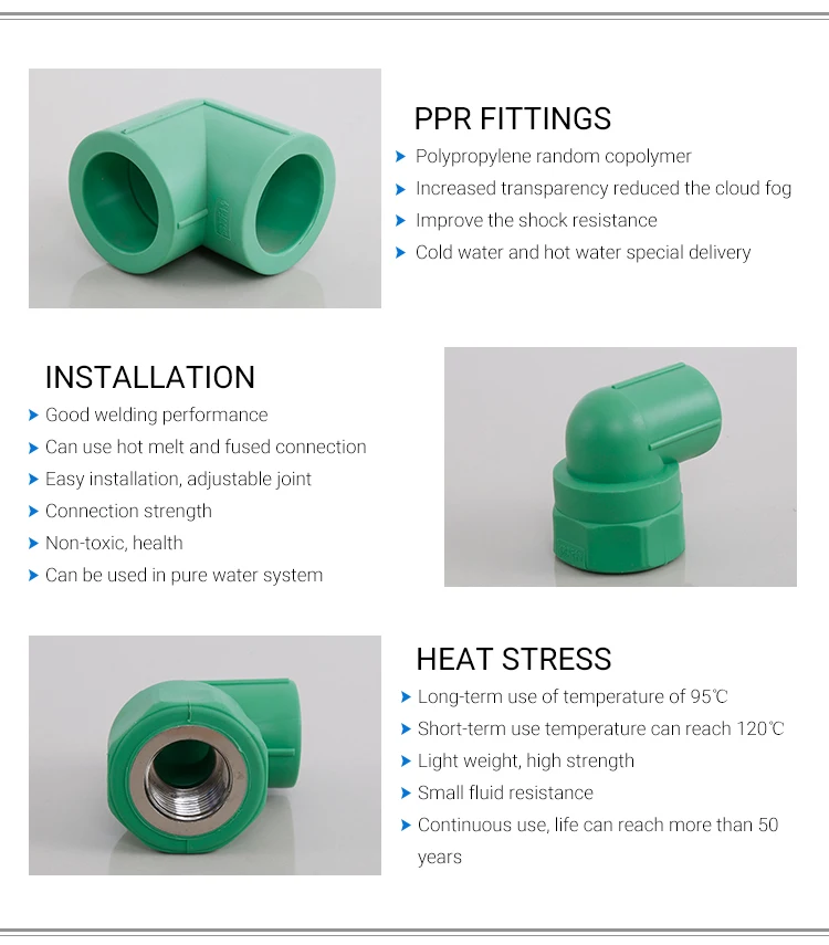 Dn40 Ppr Fitting Adaptor Flange Adapter Pipe Fittings Buy Dn40 Ppr