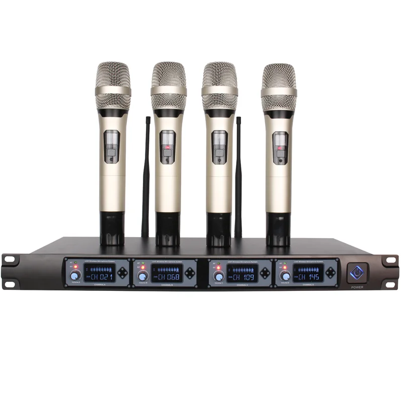 

GAW-4000 Professional UHF Wireless Microphone system for Karaoke