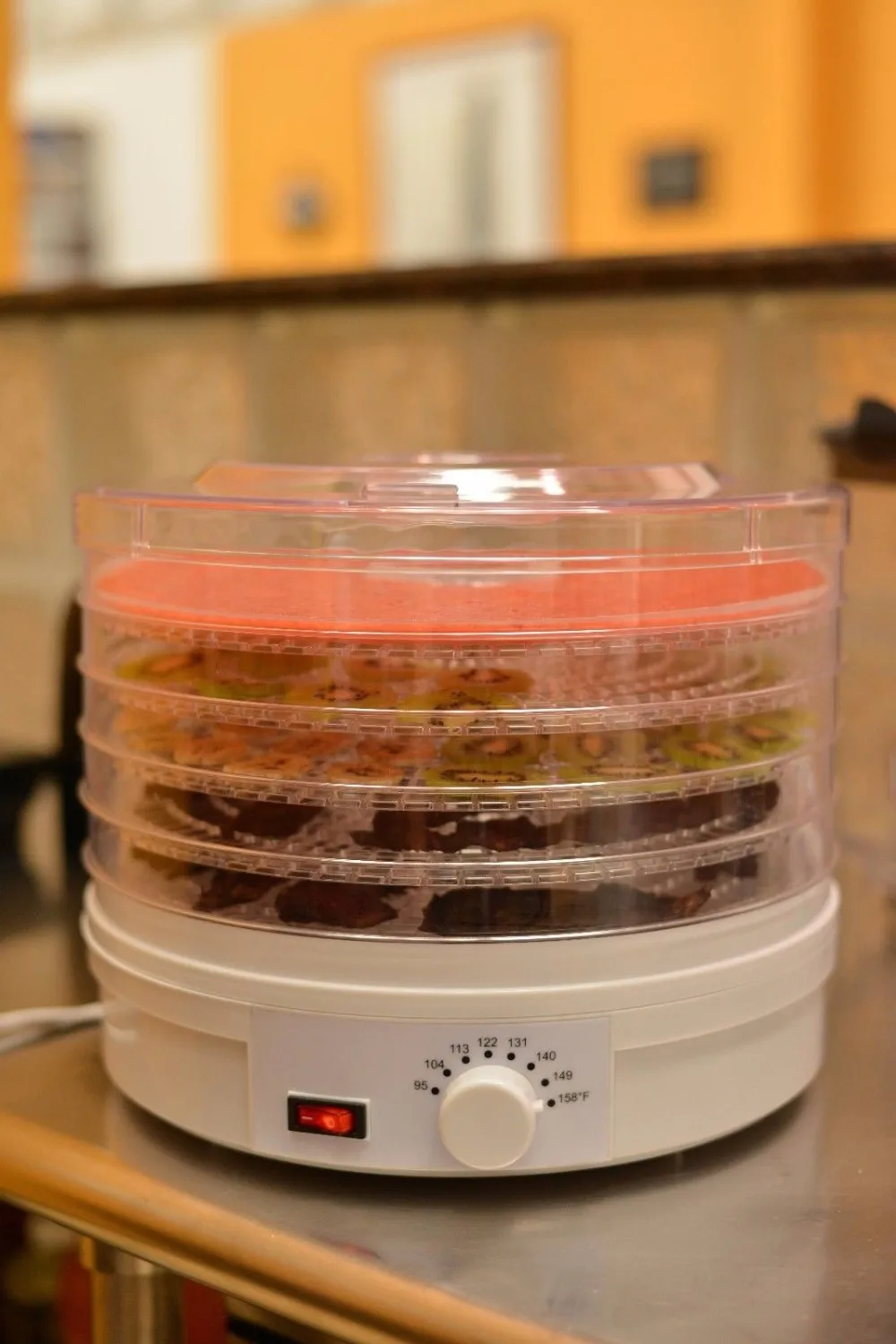 5 Tray Layered Electric Food Dehydrator,Home Food Dehydrator Mt770