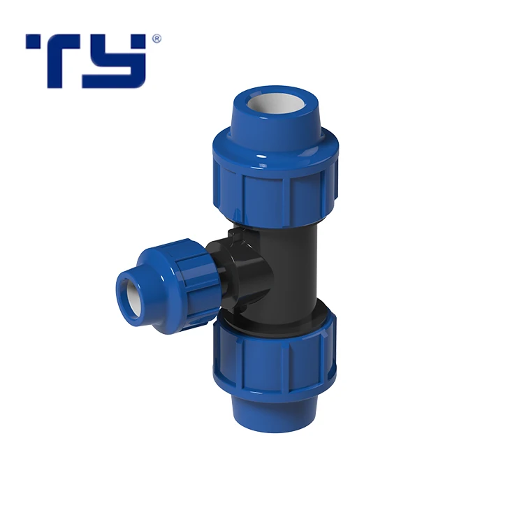 Irrigation Pipe Fitting Drip Irrigation Compression Plastic Reducing ...