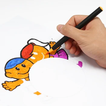 Merasa Ujung Marker Dengan Lembut Fleksibel Tip Untuk Anak Anak Dewasa Mewarnai Art Sketsa Kaligrafi Buku Mewarnai Manga Komik Buy Merasa Ujung