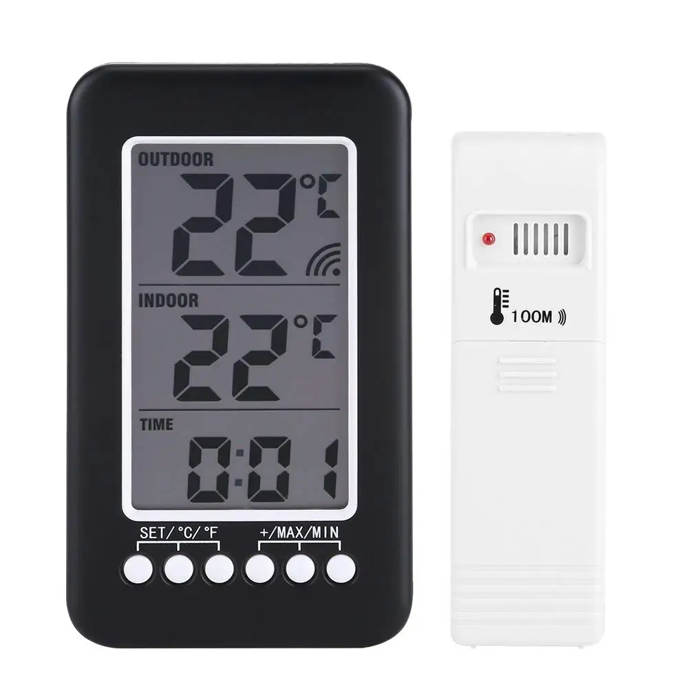 Perfectii Wireless Digital Indoor Outdoor Thermometer