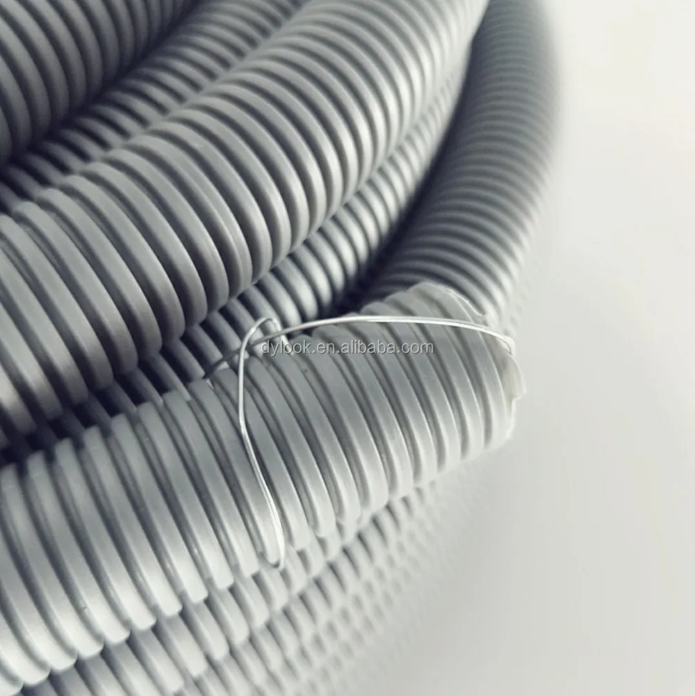 Pvc Pp Electrical Conduit Duct Flexible Plastic Corrugated Pipe Cable