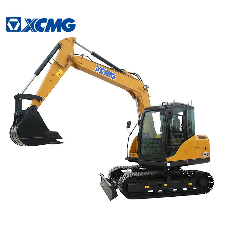 XCMG XE80D 8 ton China small micro mini crawler excavator for sale