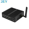 XCY Intel Celeron N2806 Firewall Soft Router Mini PC Intel Gigabit Ethernet NIC 4xRJ45 WiFi USB VGA SIM Pfsense