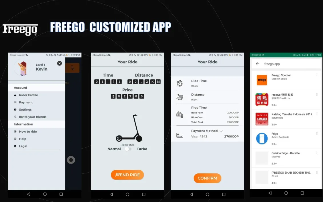 freego sharing APP