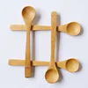 Hot Sale Bamboo Spoon Fork Knife Flatware Cutlery Set Custom Logo