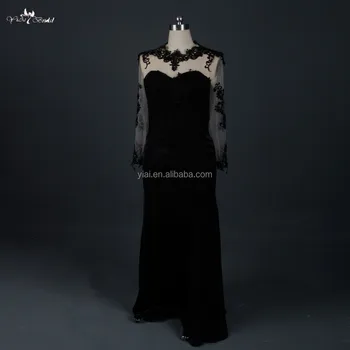 Formal Gown Sexy - Rse673 Black Sexy Long Side Slit Evening Dresses Porn - Buy Black Sexy Long  Evening Dresses Porn,Side Slit Evening Dresses,Black Evening Dress Product  ...