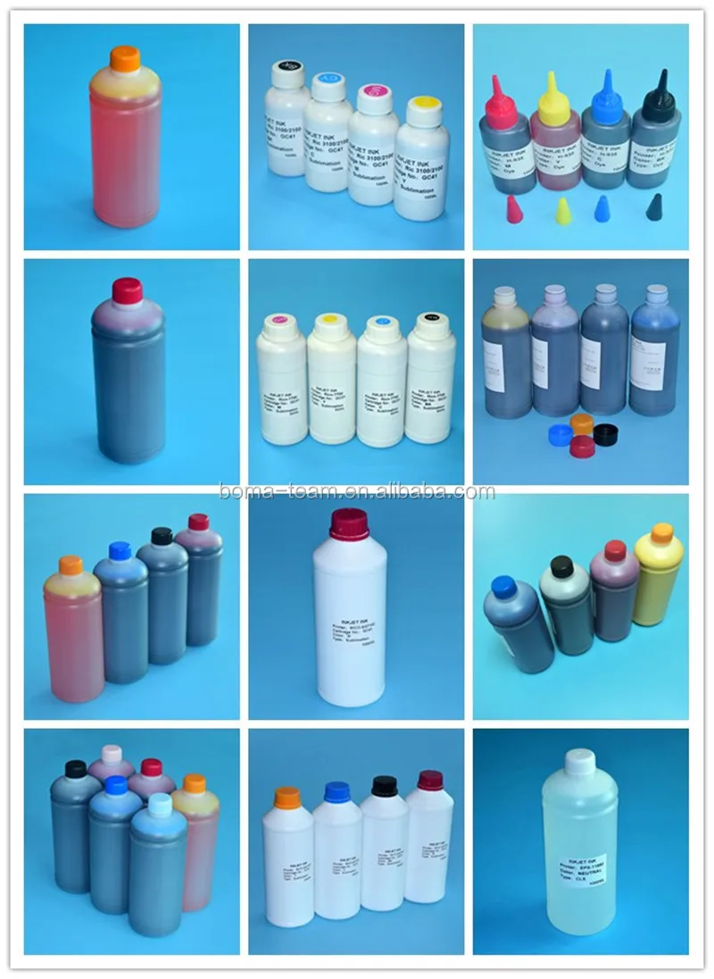 Bulk Offset Printing Led Curing Ink Refill Dx5 Uv Inks For Epson Dx4