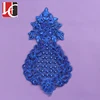 HC-3329 Hechun 2018 New Design Wholesale embroidery blue Beauty bridal beads Lace Applique
