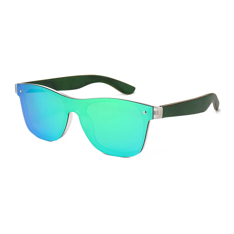 

20189New style mens sunglasses mirror lens wooden sunglasses