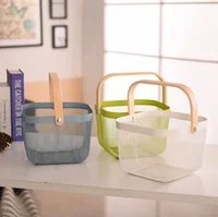 

2019 Hot products vegetable and fruit metal egg storage basket with handle