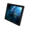 High quality 15 inches lcd led flat pcap projected capacitive touchscreen usb touch screen monitor for kiosk and atm