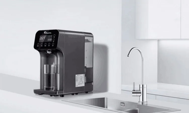 Germany Mini 19L Custom Comercial Heater Hot Normal Warm Cold RO Water Tape Purification Dispenser With Child Lock For Children