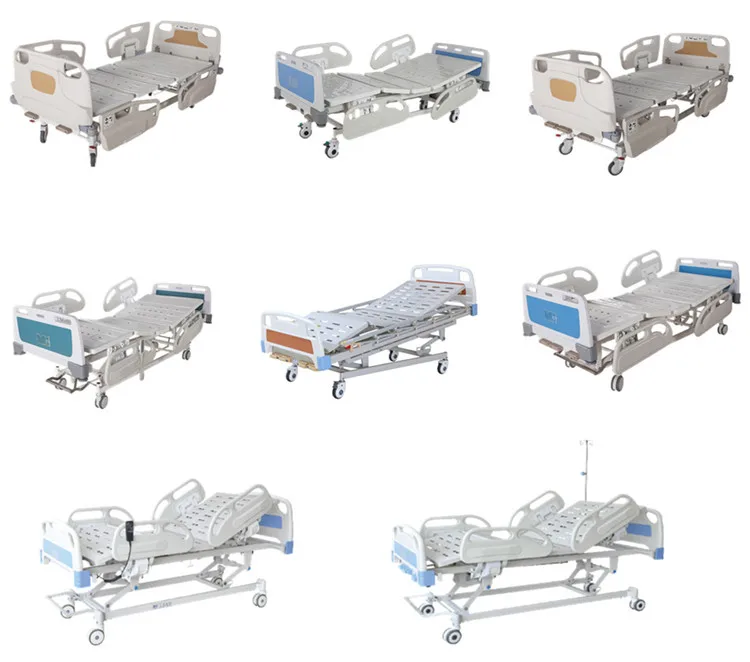 Cheap five function electric bed hospital 5 crank medical flower bed