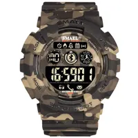 

2018 Bluetooth Camouflage Series SMAEL 8013LY 5ATM Water Resistant Electronic Wristl Watches Mens