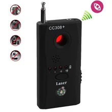 Anti Spy Full-Range Detector For Signal Bug RF Detector Camera Laser Lens GSM Device Finder CS001