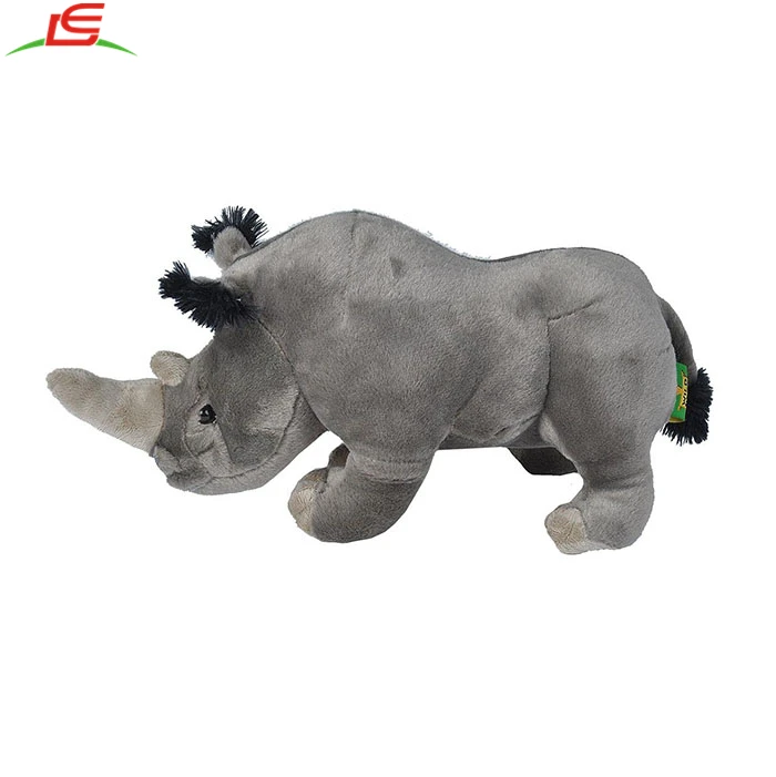 white rhino stuffed animal