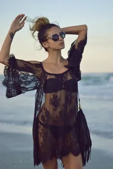 beach dress over swimsuit
