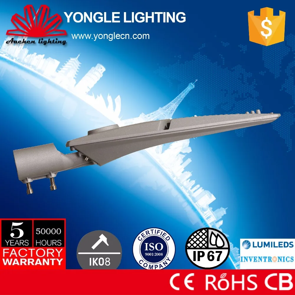 
Hot new fashion design 5 years warranty cobra head led street light with good offer 