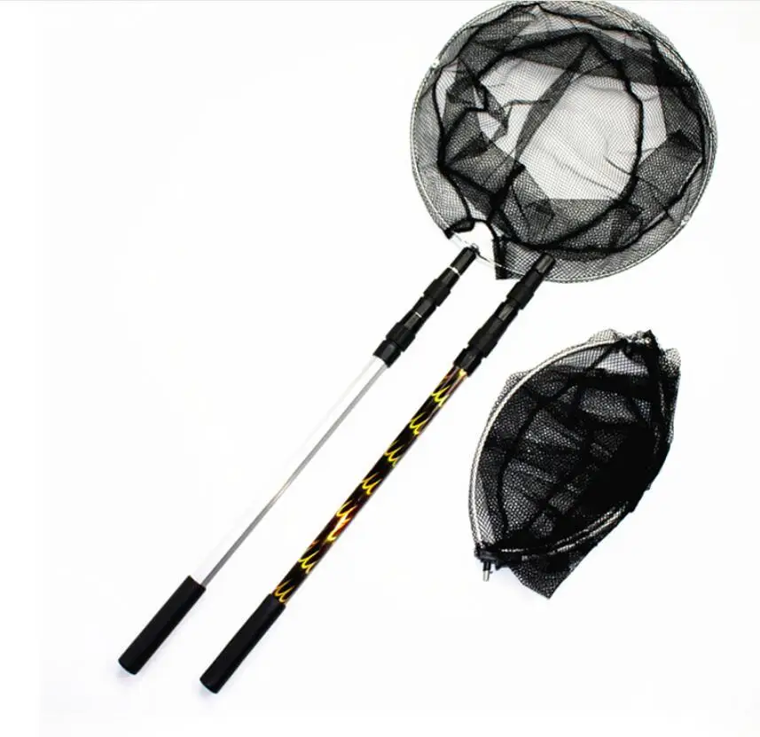 Fishing Landing Net Telescoping Pole Handle Fishing Net - Canada