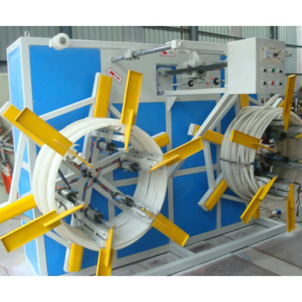 
New technology hdpe pe pp pvc pipe coiler winding machine winder 