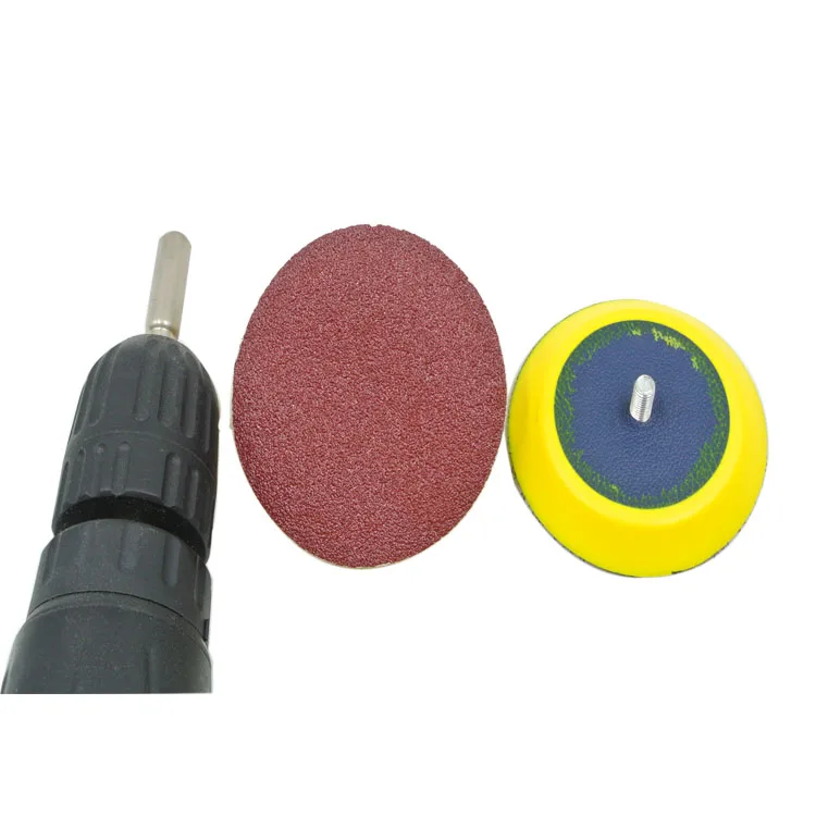 100pcs 2 Inch Sanding Discs With Hook And Loop Sandpaper For Circular