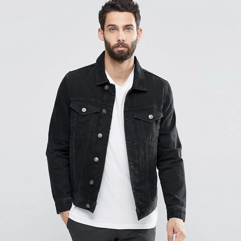 black denim jacket wholesale