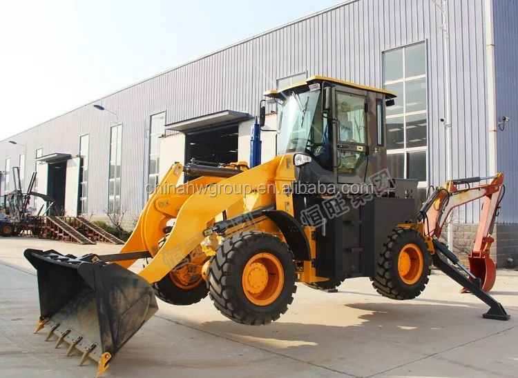 China mini agricultural backhoe loader mini excavator