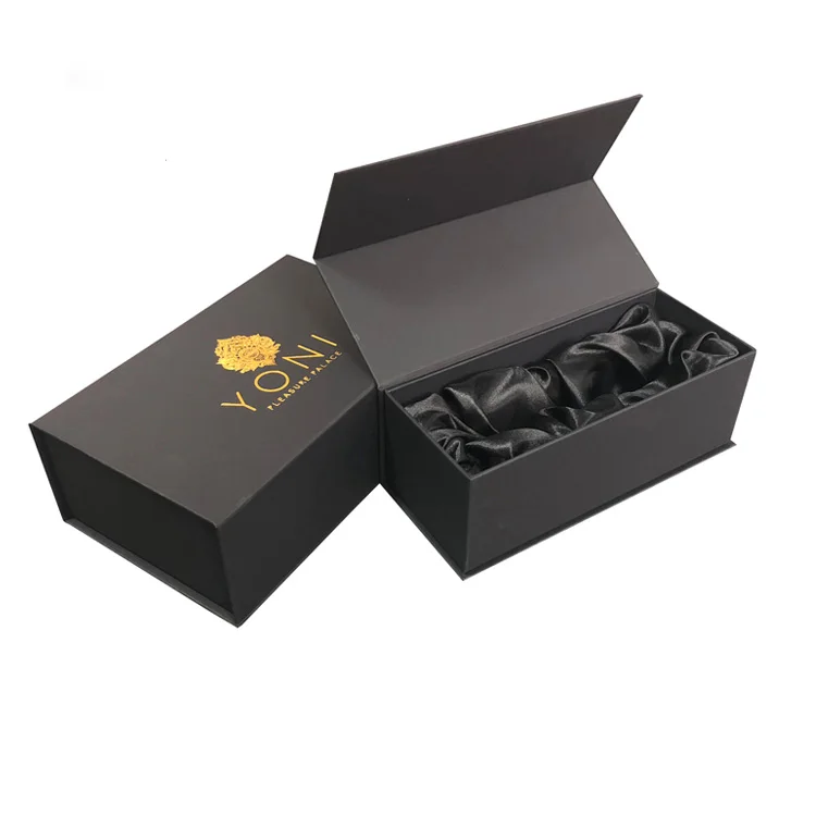 Matt Black Luxury High Quality Gift Box Wine Glass Packaging Boxes