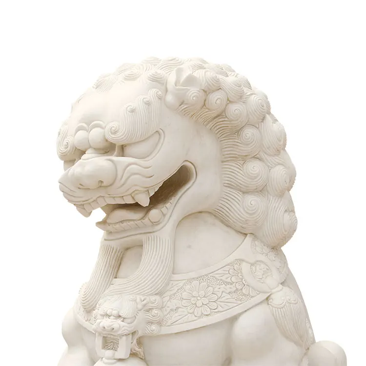 Carved Chinese Traditional Decorative Stone Lion Statue Buy Granite Chinese Lion Sculpture