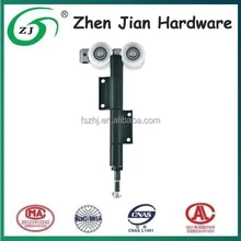 Kẽm Nh&ocirc;m <span class=keywords><strong>cửa</strong></span> bản lề với con lăn cho <span class=keywords><strong>cửa</strong></span> trượt, kh&oacute;a phụ t&ugrave;ng cho folding door