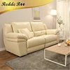 Coaster home furnishings claudia leather cuddle couch sofa