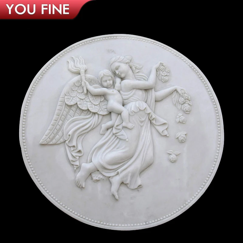 
Modern Decorative Stone Relief Wall Sculpture 