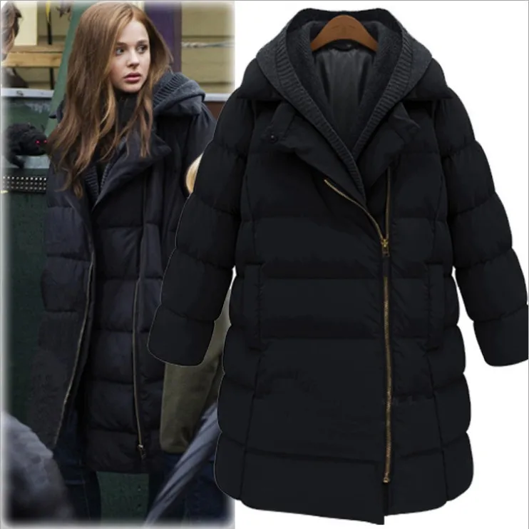 Womens Long Black Parka | Covu Clothing
