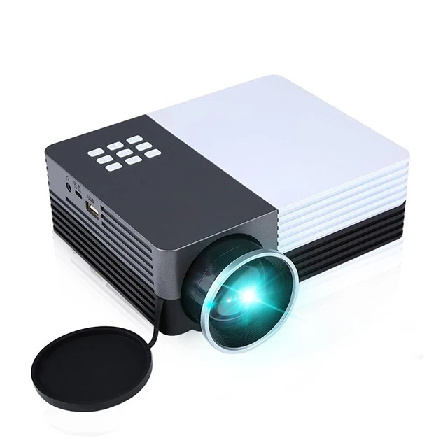 GM50 home HD Projector mini led mini Projector Mobile Phone Rechargeable treasure Portable Projector