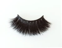 

25mm handmade 3d mink silk false eyelashes with private logo china