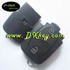 2+panic unit key case with big battery holder for power key vw for vw car key