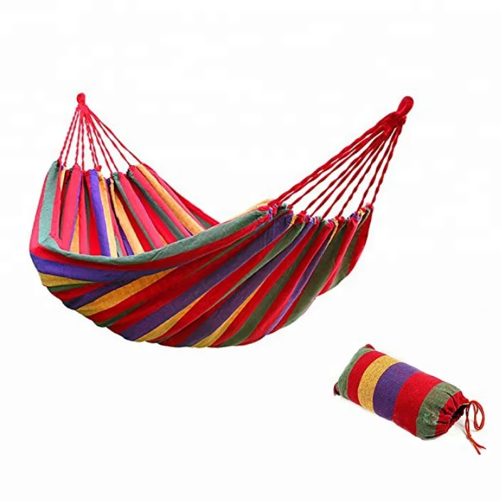 

Two Person Portable Hammock In A Bag, Best Hammock With Stand, Red/blue