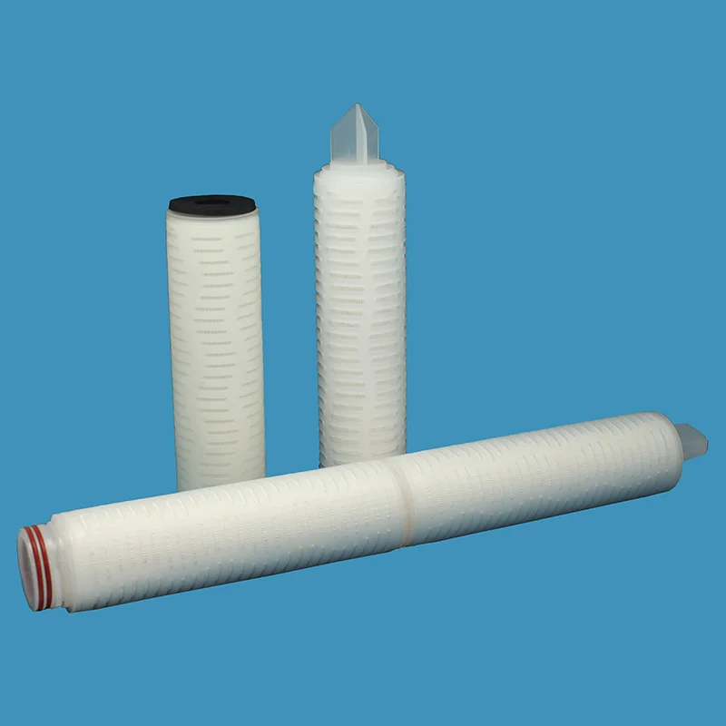 
Wholesaler 0.1um pp pleated filter cartridge for fine chemicals plating solutions ink 