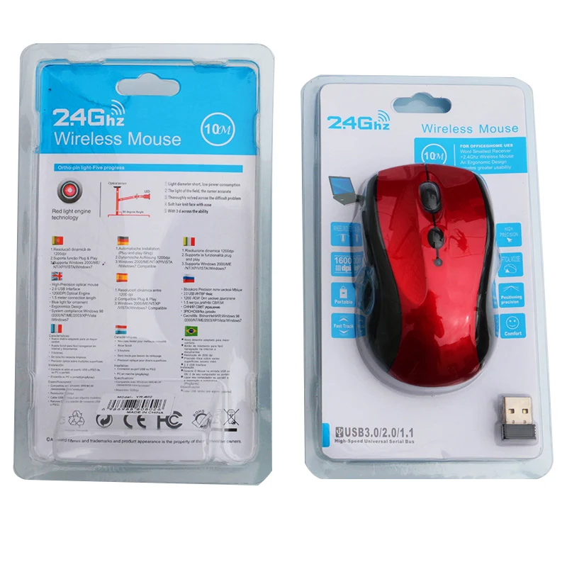 The Hot Selling Wireless Ergonomic Mouse Computer Mouse Dollar General