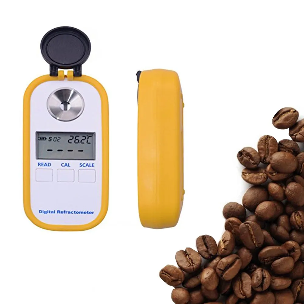 Accurate Calibration Digital Refractometer For Coffee Densitometer