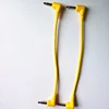 Customized 3.5mm to 3.5mm l shaped mono male auxiliary audio cable