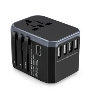 Type C Universal Travel Adapter 5 USB Ports