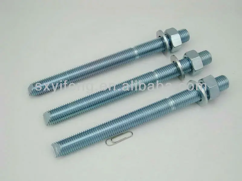 Zinc Plated Chemical Anchors Bolt Buy Chemical Anchors Bolt,Chemical