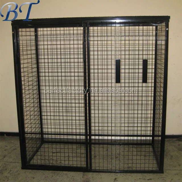 
Folding steel stackable storage cage/gas bottle storage cage (manufacturer) 