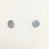Black magnetic no ear hole stud earrings