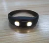 Glow in the dark bracelet Flash LED Light silicone wrist band