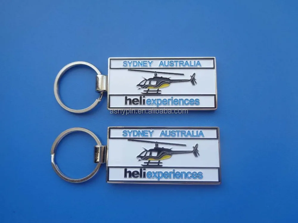 Sydney Australia Helicopter Airplane Metal Keychain Souvenir Buy