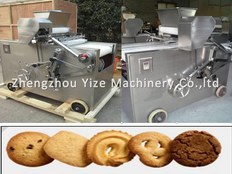 Commercial Automatic Cookies Baking Machine / Biscuits Making Machine